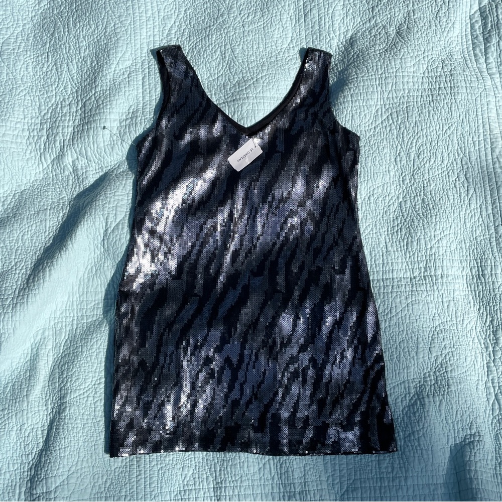 Le Chateau sequined mini party dress